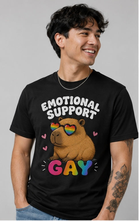 T-Shirt, Emotional Support Gay