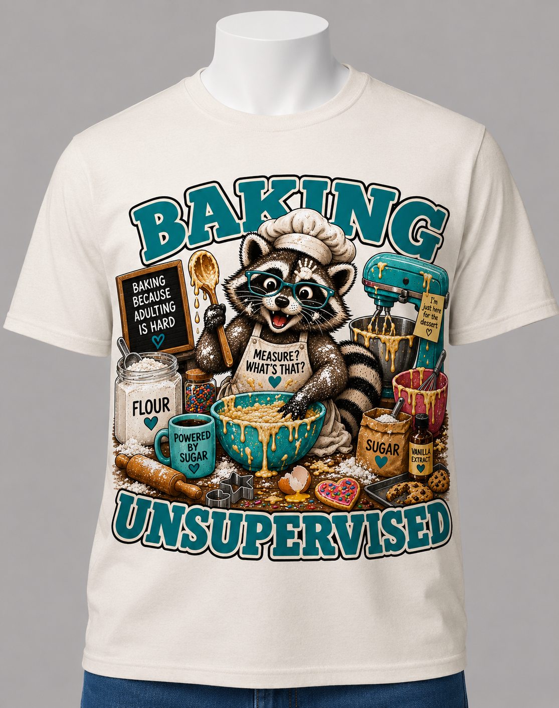 T-Shirt, Baking Unsupervised