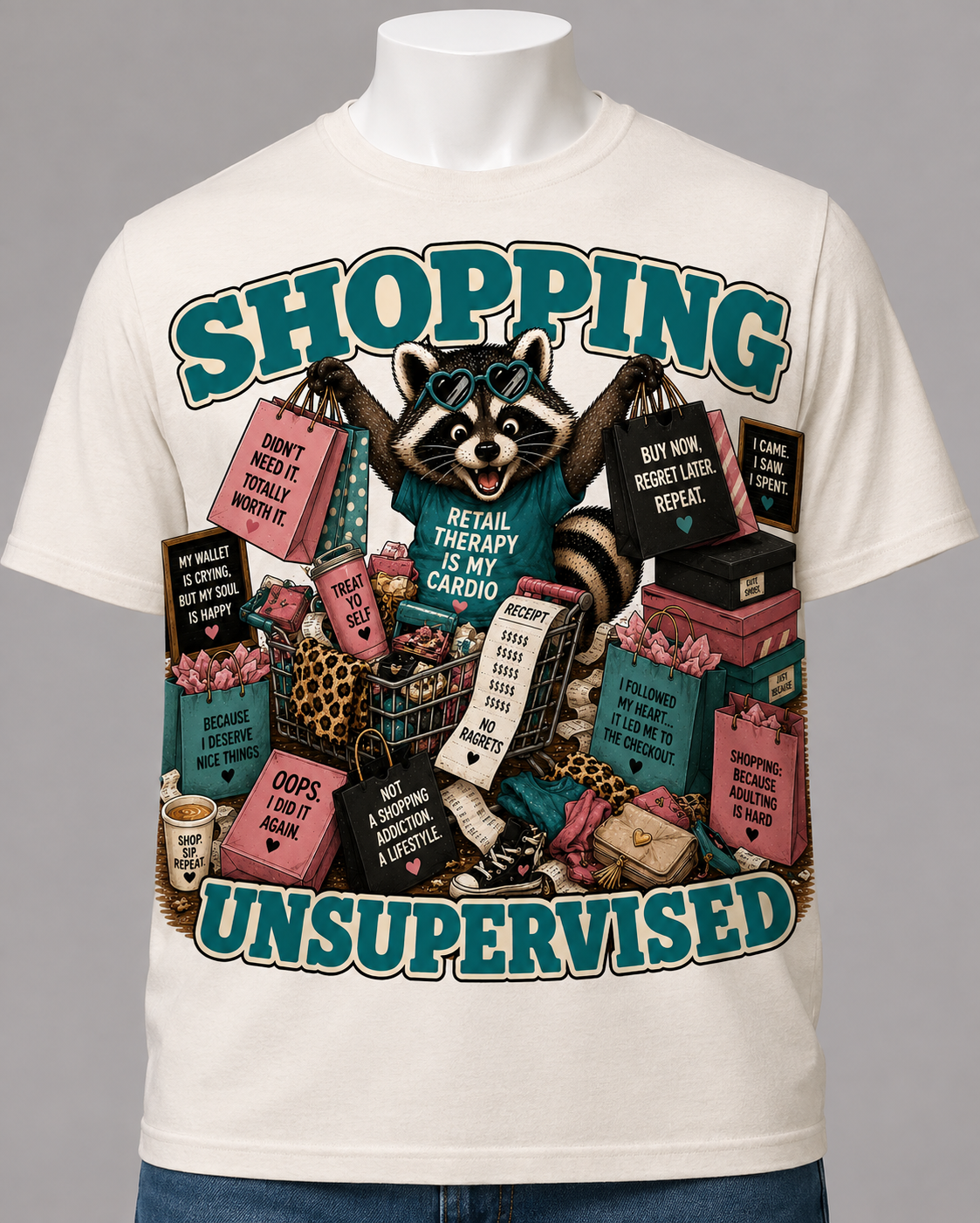 T-Shirt, Shopping Unsupervised