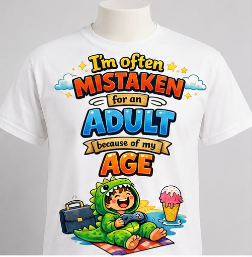 T-Shirt, I'm Often Mistaken for An Adult