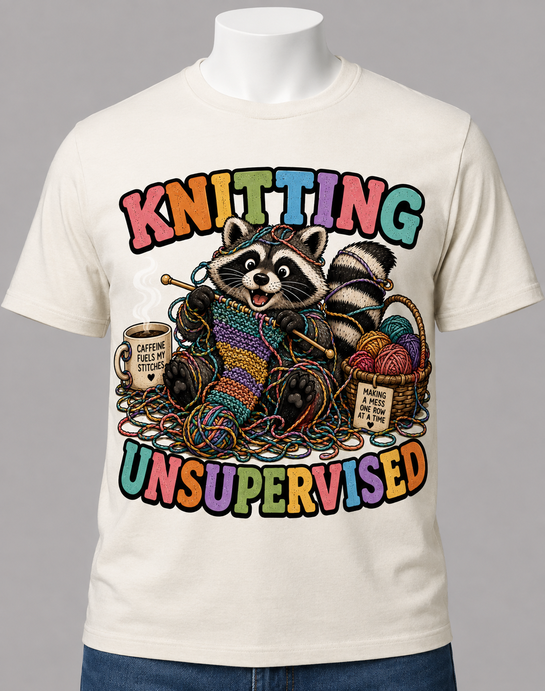 T-Shirt, Knitting Unsupervised