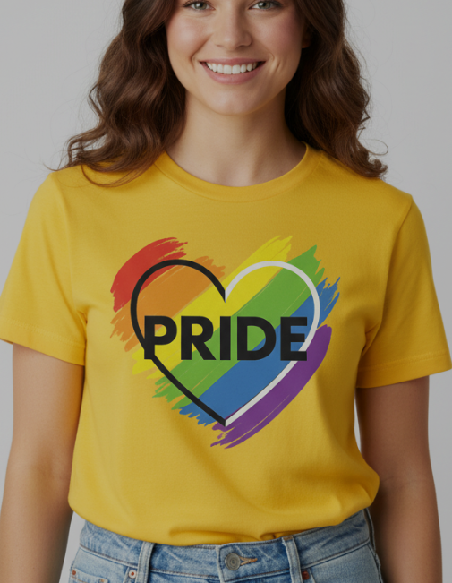 T-Shirt, Pride Heart