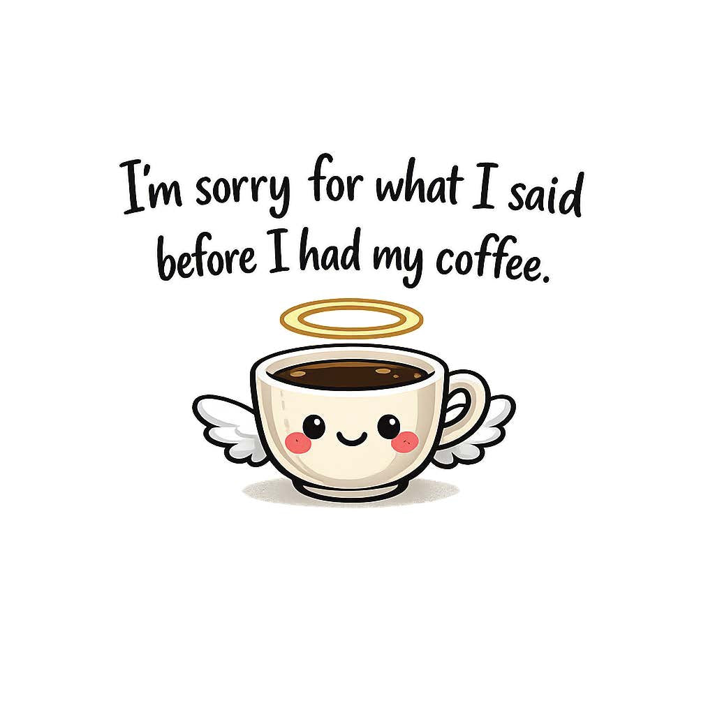 T-Shirt, I'm Sorry Coffee